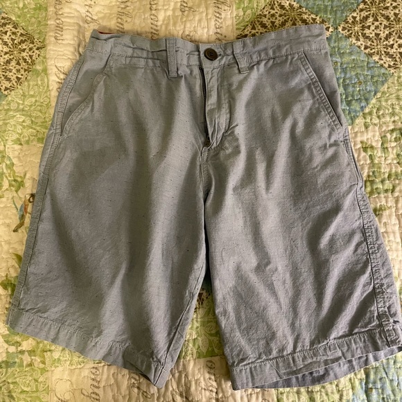 Quiksilver Other - Quicksilver men’s shorts. Light gray-blue w/flecks. 99% cotton blend Size 28-EUC